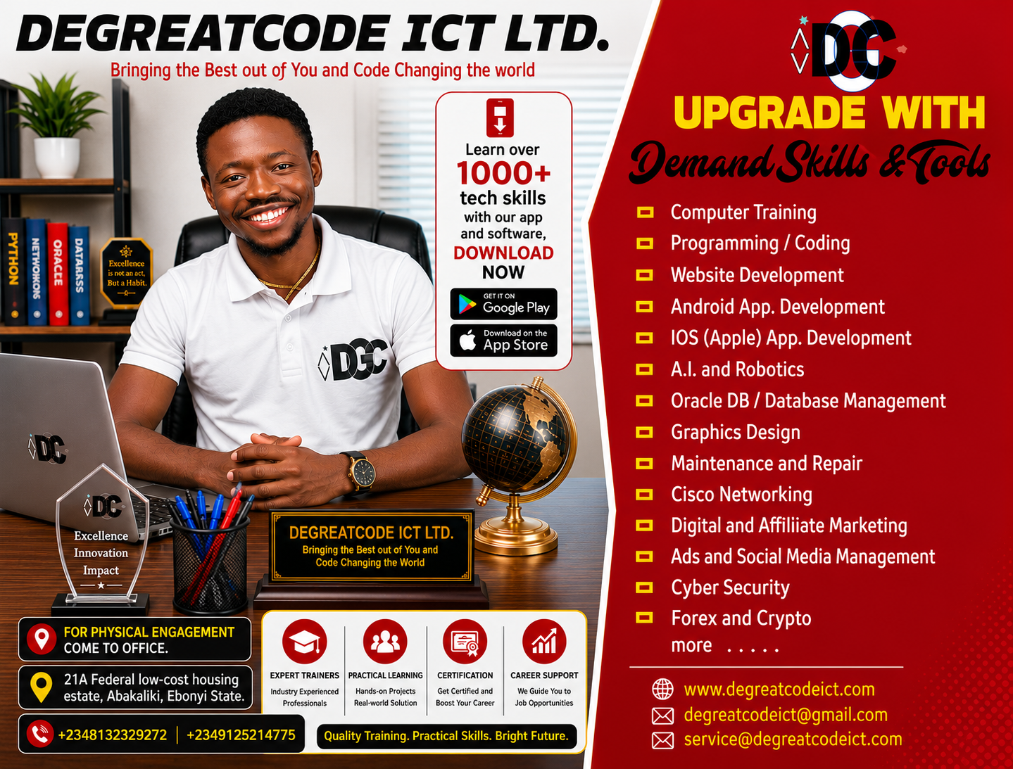 DegreatCode ICT hero image